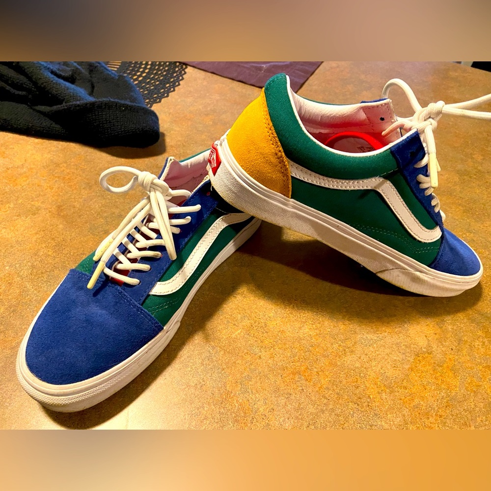 Multi color Vans